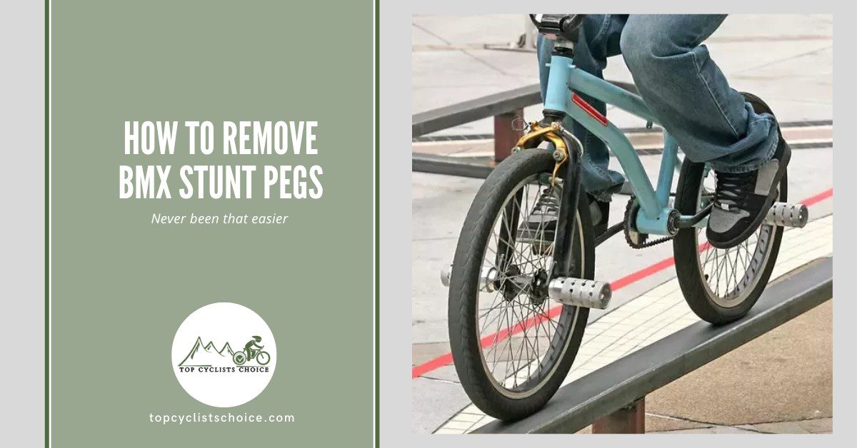 How To Remove BMX Stunt Pegs